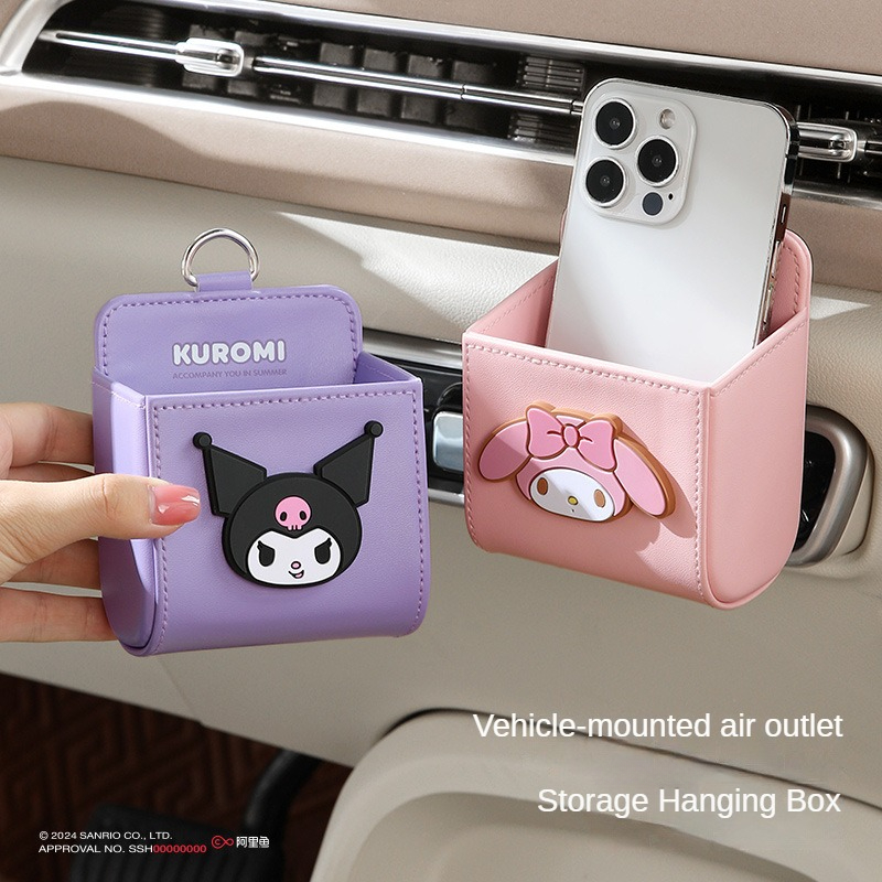 Sanrio Kuromi Hello Kitty Car  - Kawaii Tech Accessories ulasan dan harga