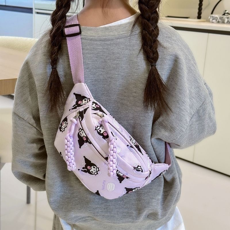Cute Kuromi Print Shoulder Cro - Kawaii Tech Accessories ulasan dan harga