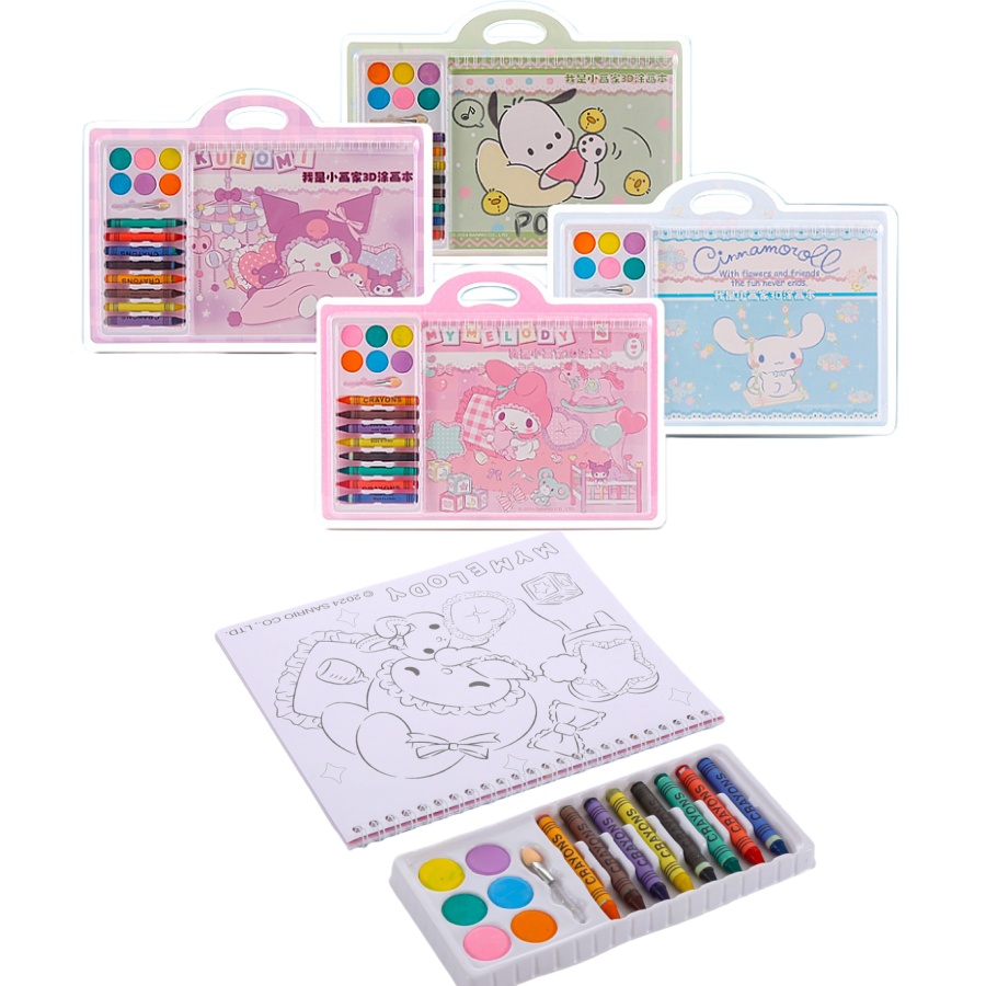 1pc Fun 3D Drawing Notebook Cu - Kawaii Tech Accessories ulasan dan harga